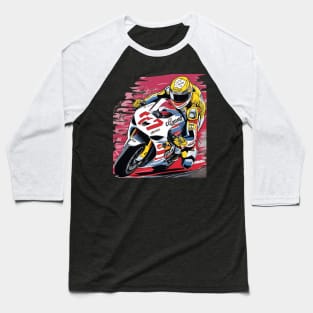 Racer Motorsport Baseball T-Shirt